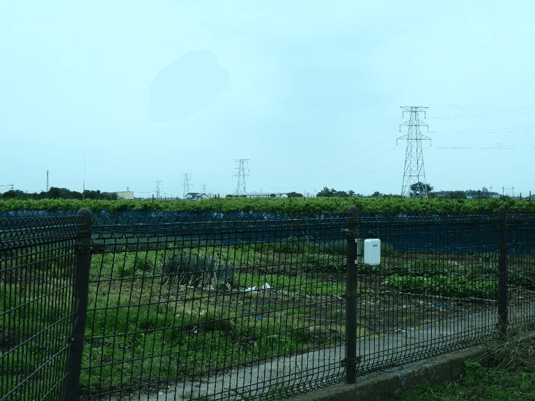 農地へのGoANZEN センサーWBGT 設置例